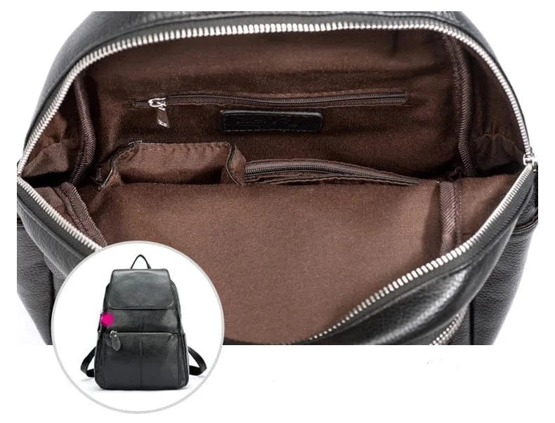 Sac à Dos Cuir Femme Lina