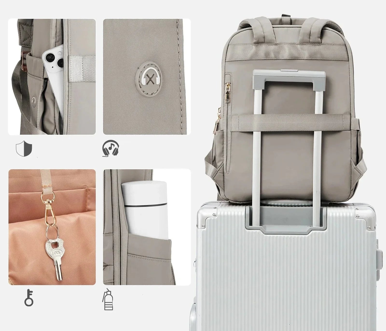 Sac a Dos Ordinateur Portable Claude