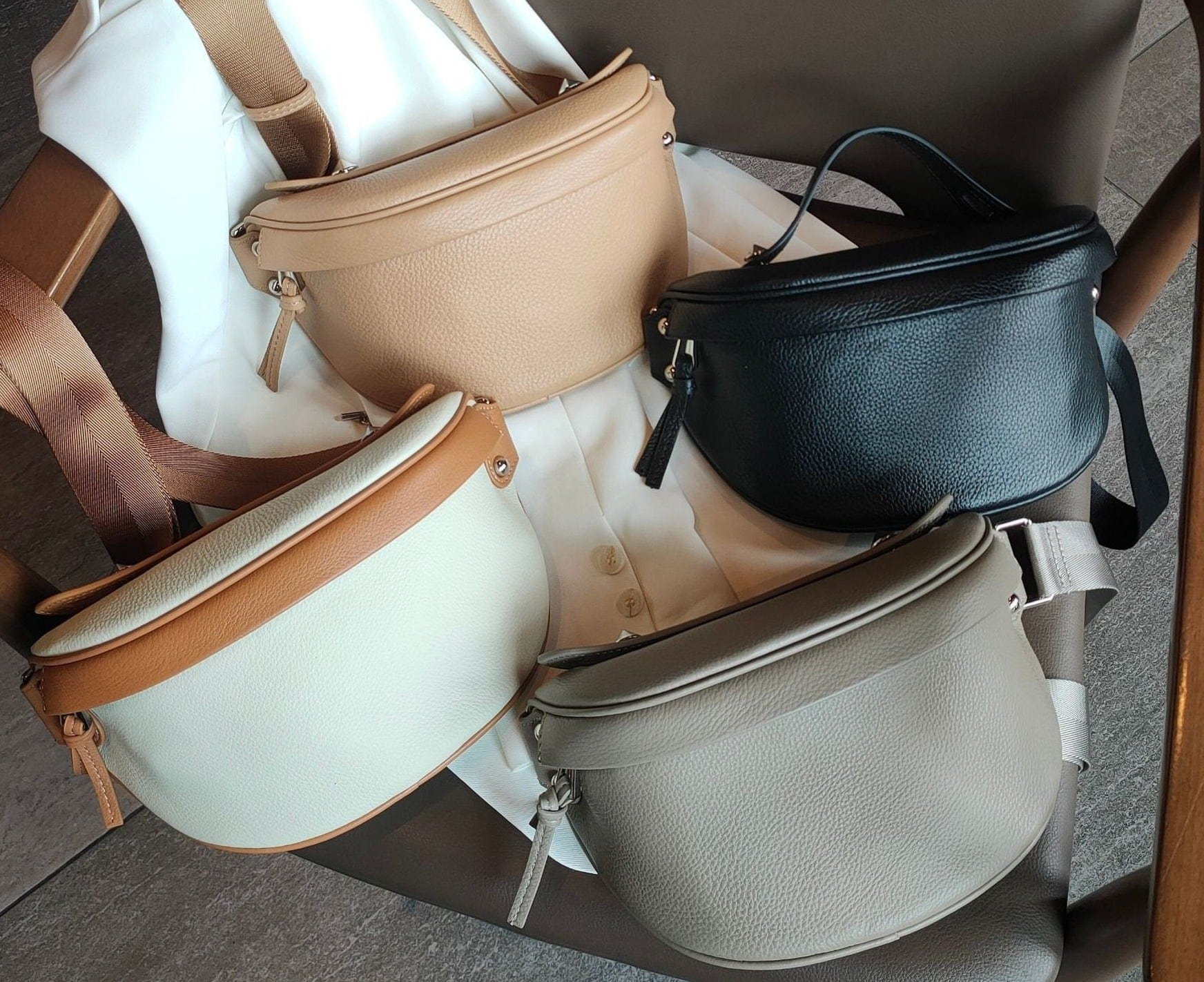 Sac Banane Cuir Femme Catalina