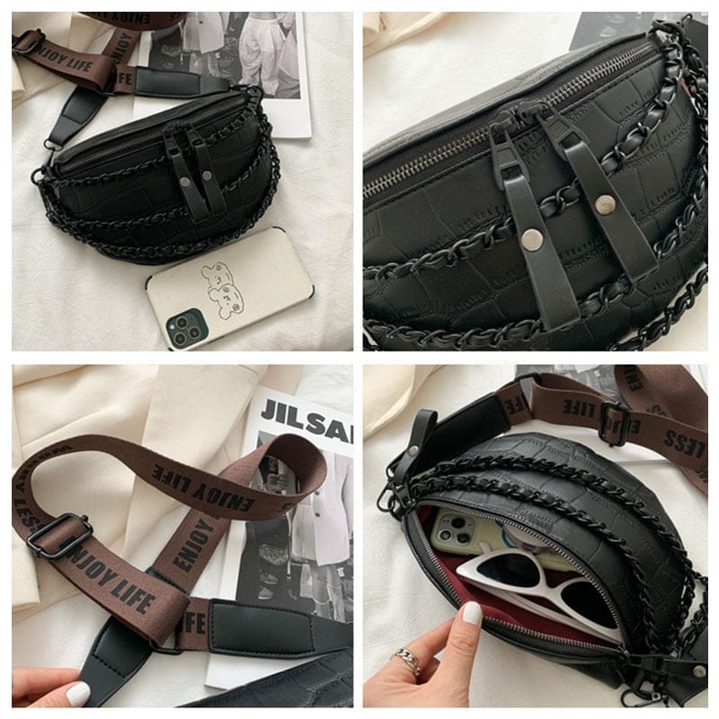 Sac Banane Cuir Femme Célia