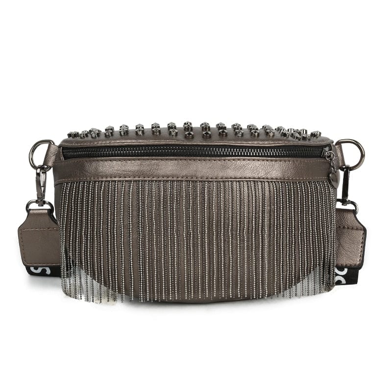 Sac Banane Cuir Femme Lila