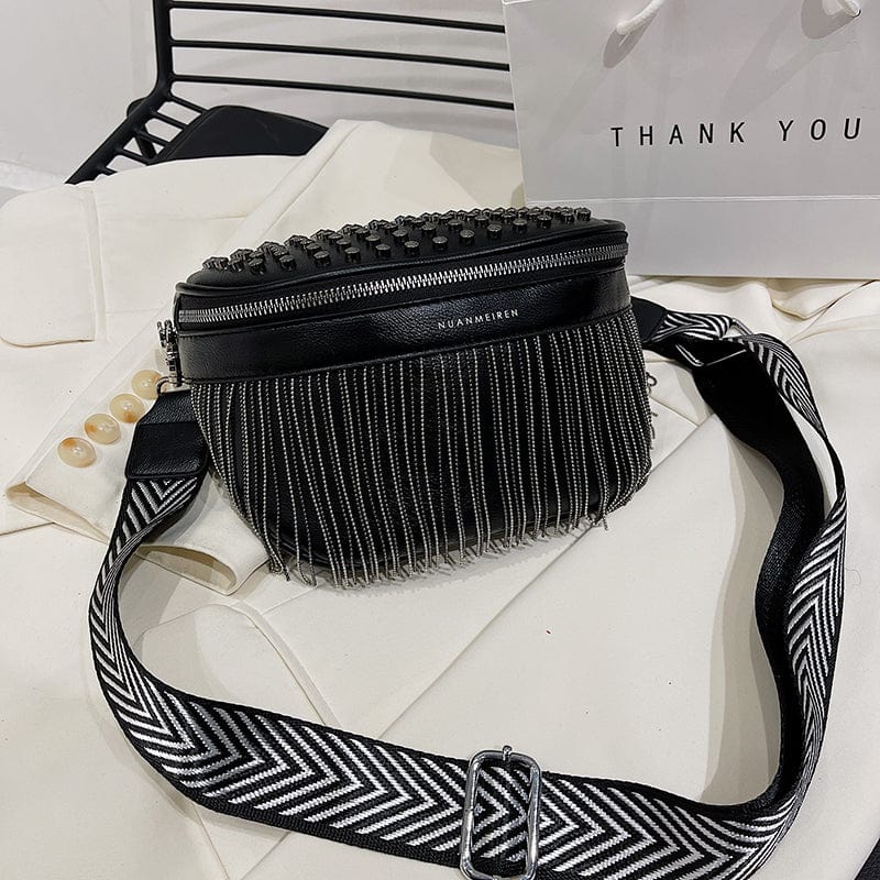 Sac Banane Cuir Femme Lila