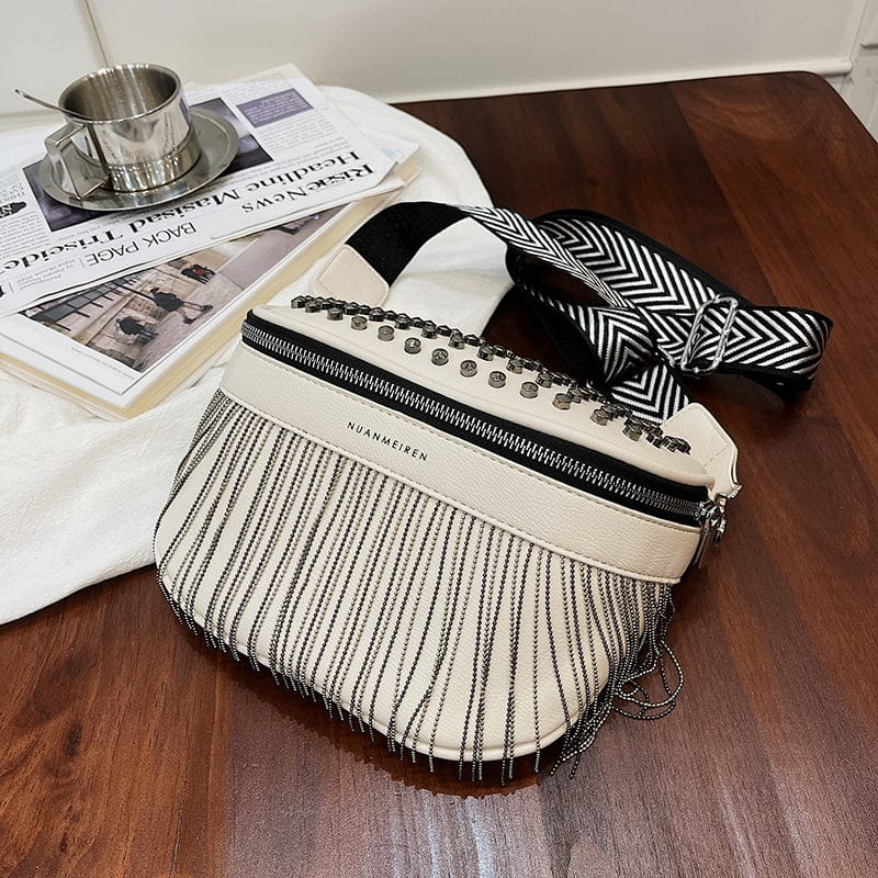 Sac Banane Cuir Femme Lila