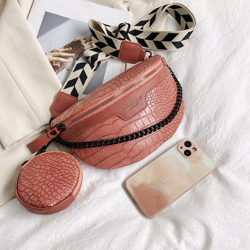 Sac Banane Cuir Femme Amaranta