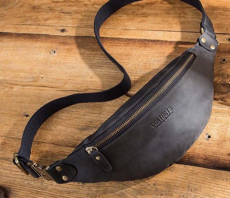 Sac Banane Cuir Homme Lyam