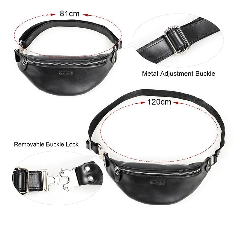 Sac Banane Cuir Homme Clément