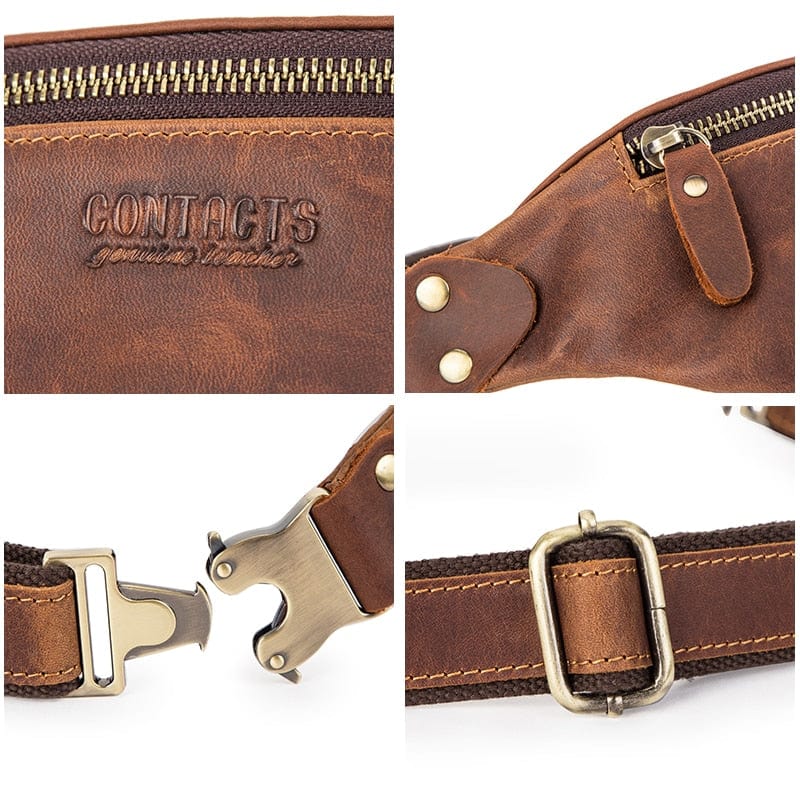 Sac Banane Cuir Homme Yanis