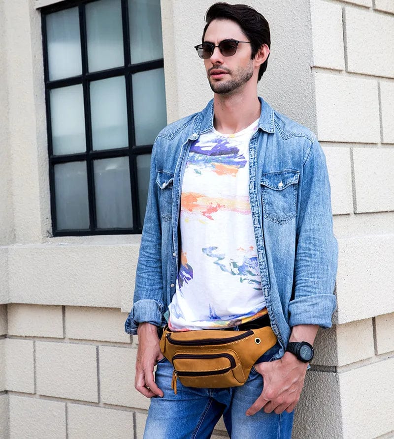 Sac Banane Cuir Homme Aristide