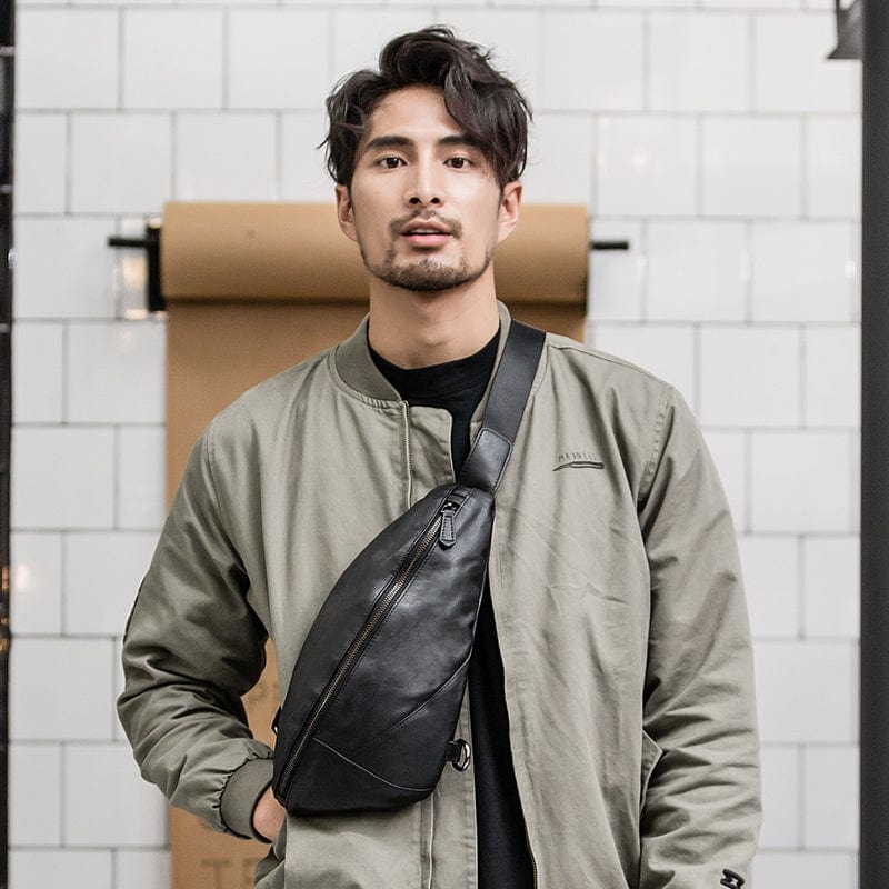 Sac Banane Cuir Homme Ibrahim