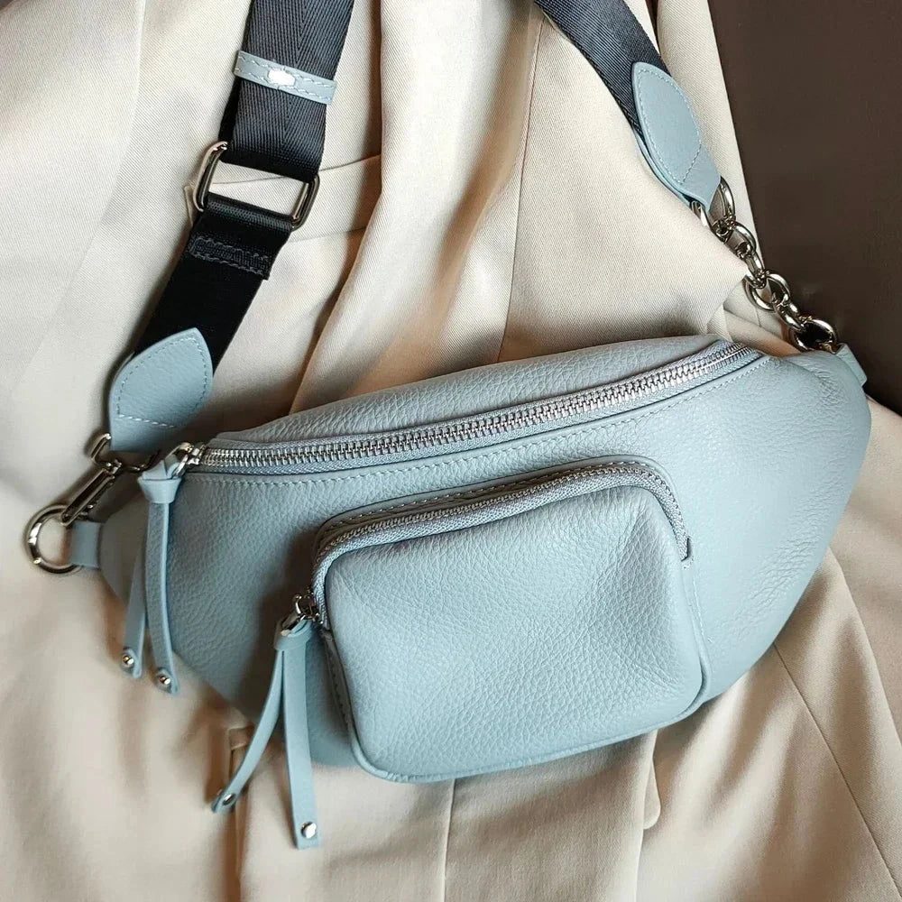 Sac Banane Femme Chic en Cuir