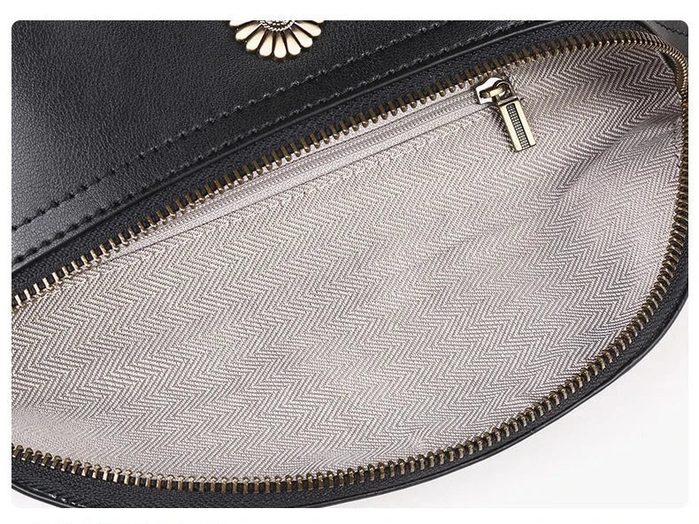 Sac Banane Femme Chic Fleur