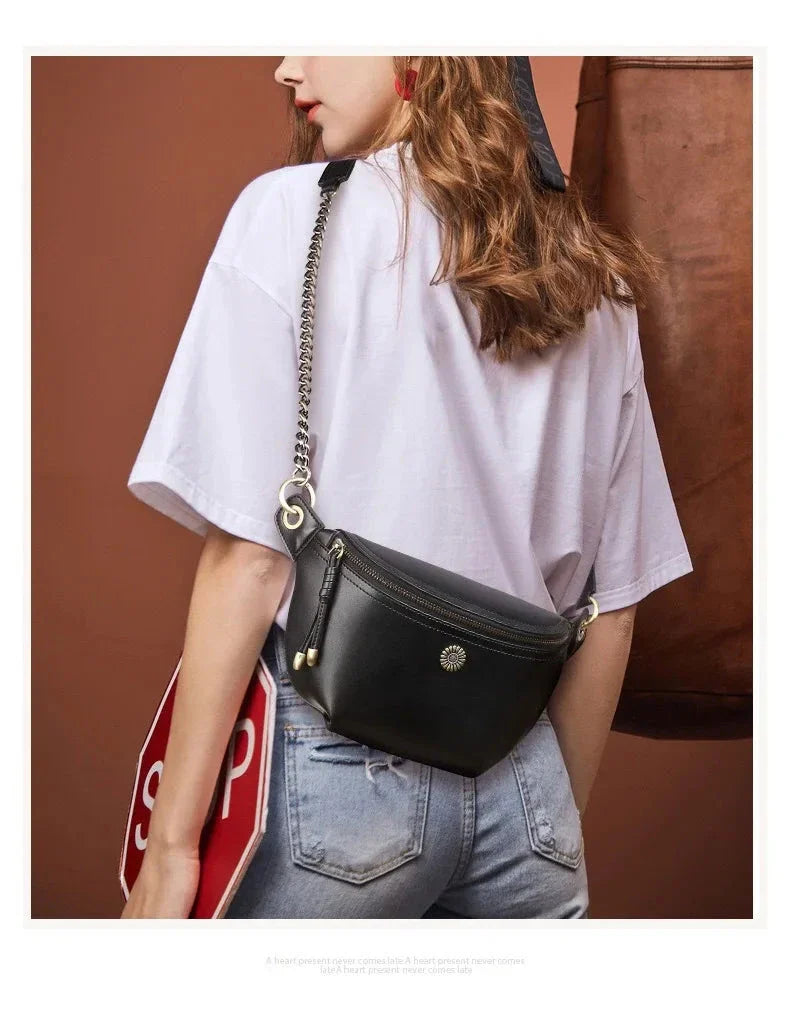 Sac Banane Femme Chic Fleur