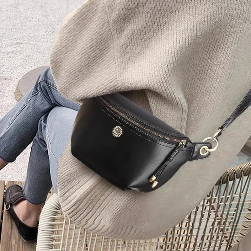 Sac Banane Femme Chic Fleur