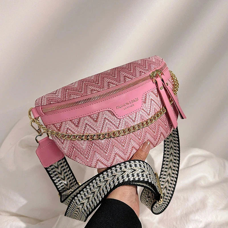 Sac Banane Femme Tissu