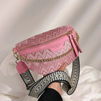 Sac Banane Femme Tissu