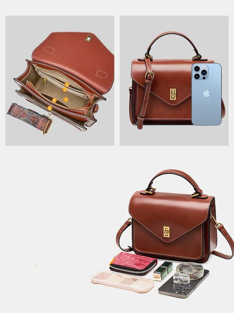 Sac Bandoulière Cuir Femme Adele