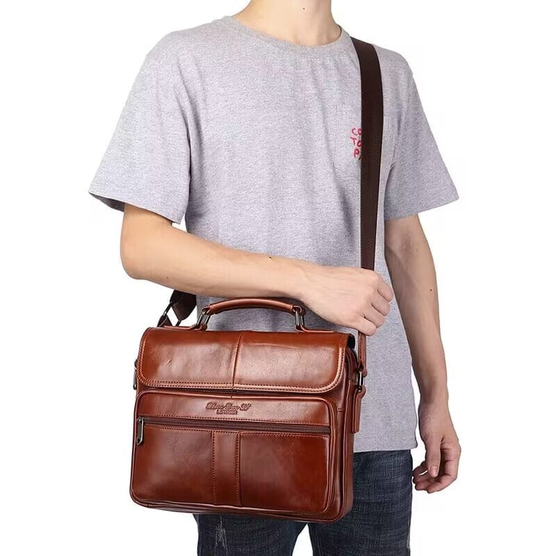 Sac Bandoulière Homme Cuir Théo