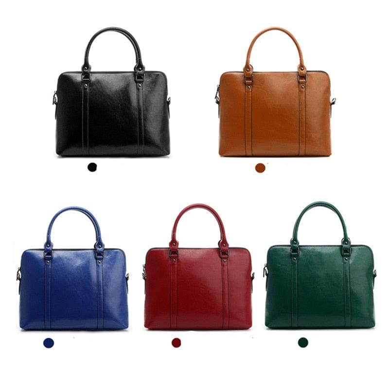 Sac Cuir Ordinateur Femme Alicia