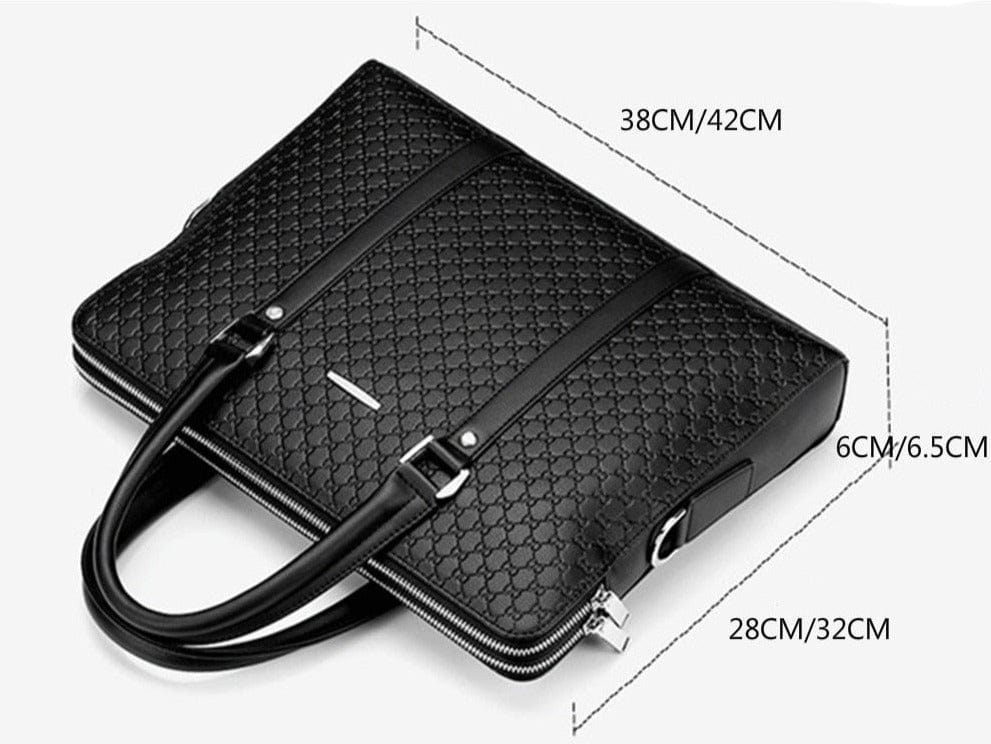 Sacoche Ordinateur en Cuir Homme – Diego
