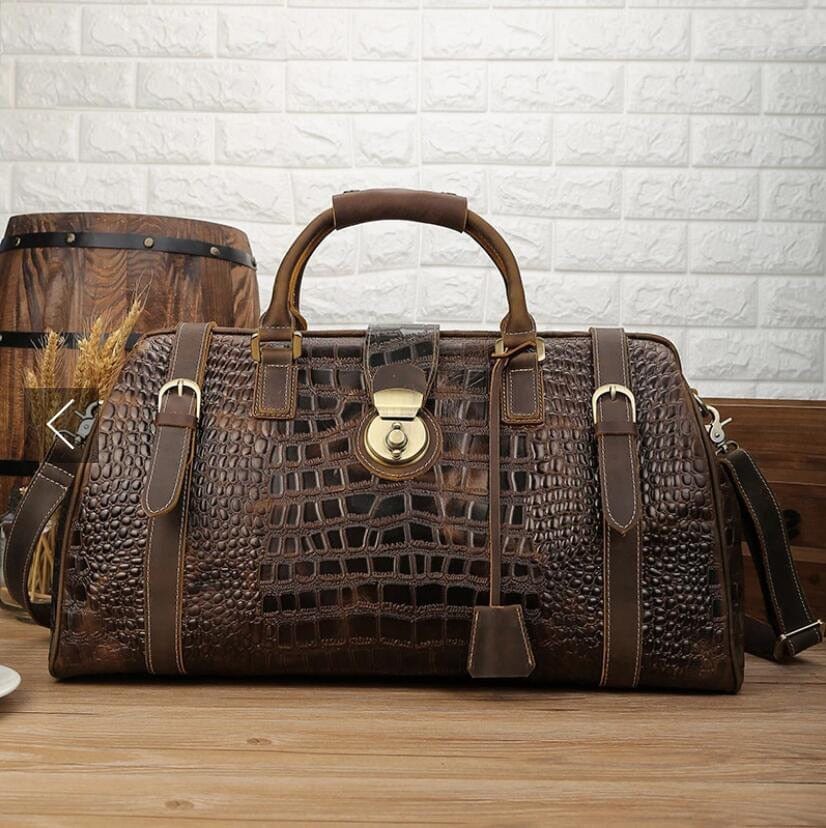 Sac Voyage Homme Cuir Imran