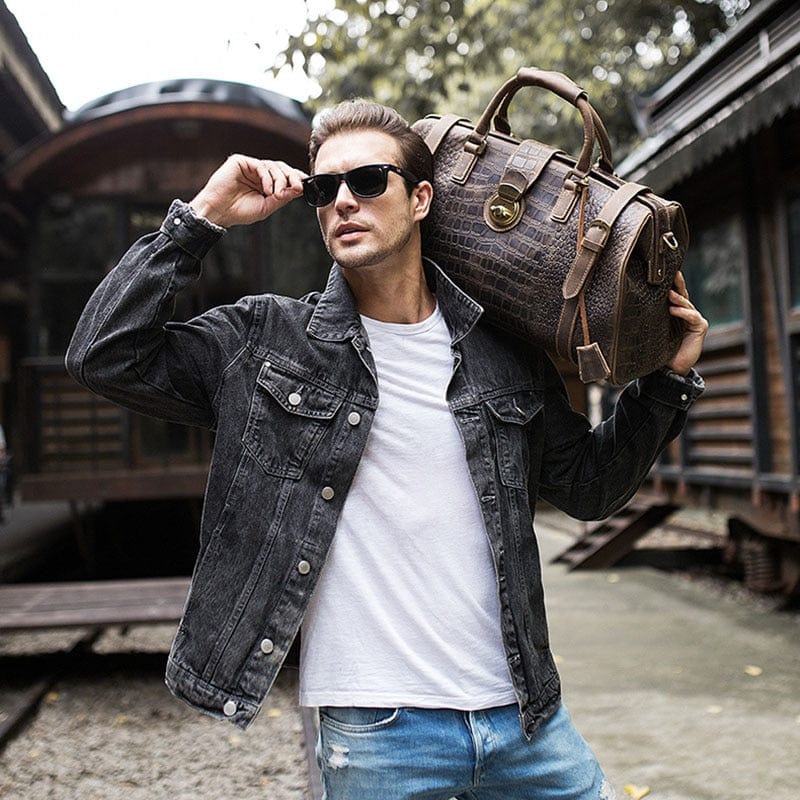 Sac Voyage Homme Cuir Imran
