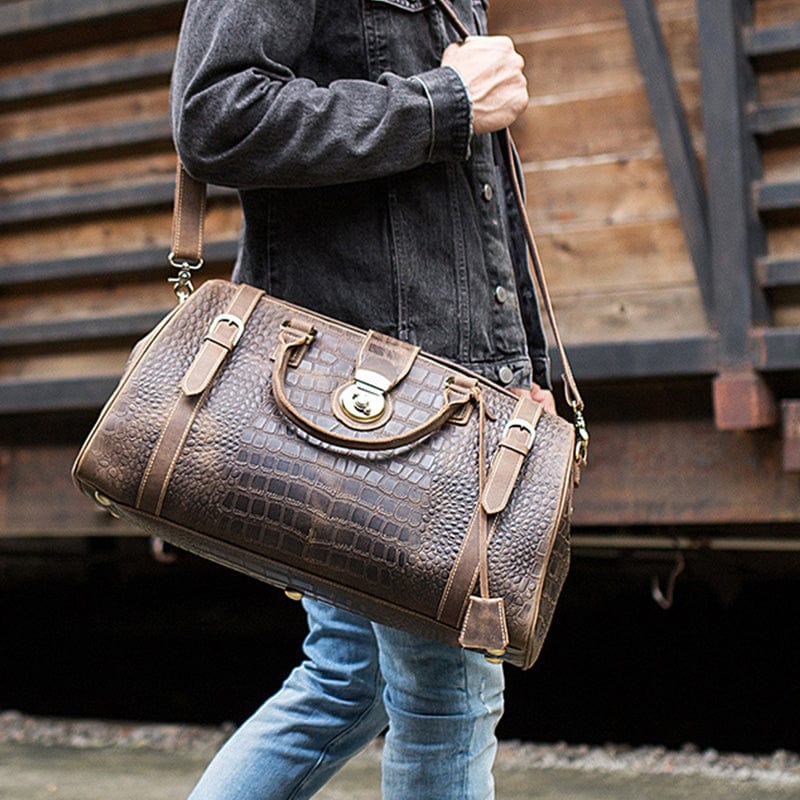 Sac Voyage Homme Cuir Imran