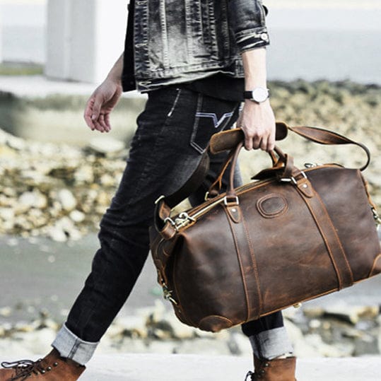 Sac Voyage Homme Cuir Soan
