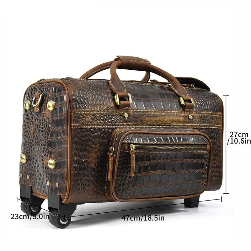 Sac Voyage Homme Cuir Imran