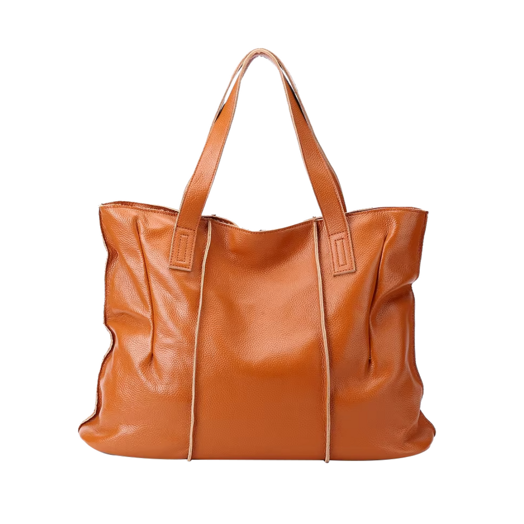 Sac Cabas Cuir Souple Grand Format – Modèle Sofia