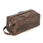 Trousse de Toilette Cuir pour Homme