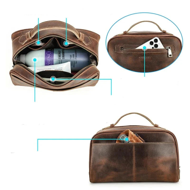 Trousse de Toilette de Voyage pour Homme