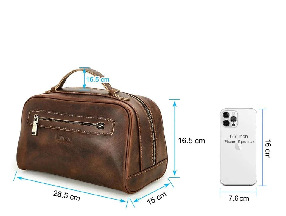 Trousse de Toilette de Voyage pour Homme