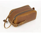 Trousse de Toilette en Cuir Homme
