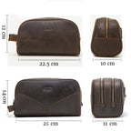 Trousse de Toilette Homme Cuir